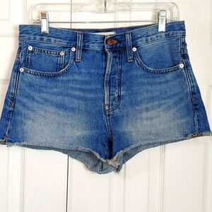 Madewell Relaxed Denim Cutoff Jean Shorts Sz 26